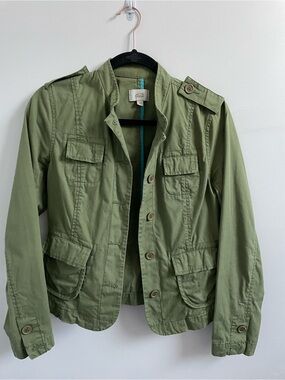 Olive Green Utility Jacket